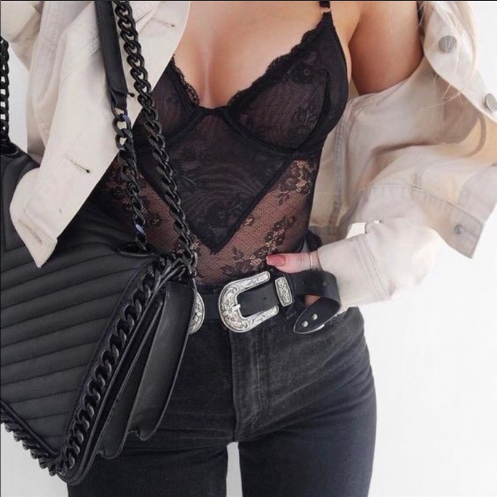 Double Buckle Faux (Vegan) Boho Western Belt